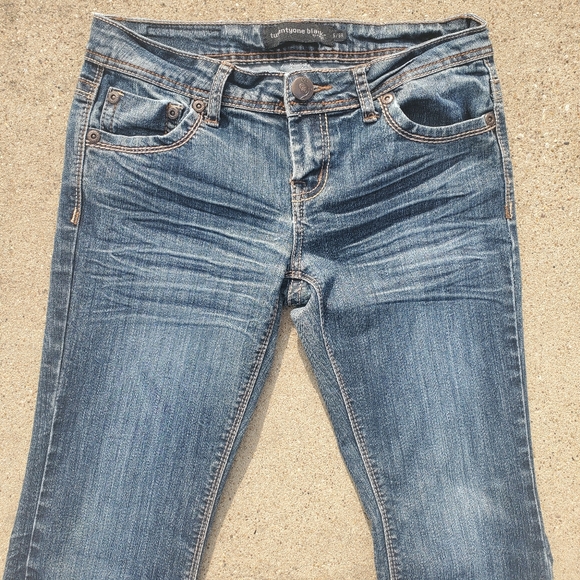 Twentyone Black Boot Cut Jeans sz 5/6 - Picture 2 of 7